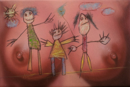 Filípek je sprosťák, 20x30, ol na pl, 2025